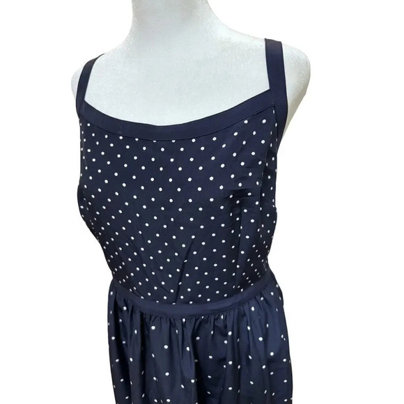 Tommy Hilfiger Polka Dot Fit and Flare Dress Size 14 Adjustable Straps America - Picture 2 of 4